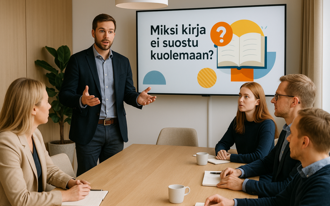 Digiajan paradoksi: miksi painettu kirja toimii edelleen?
